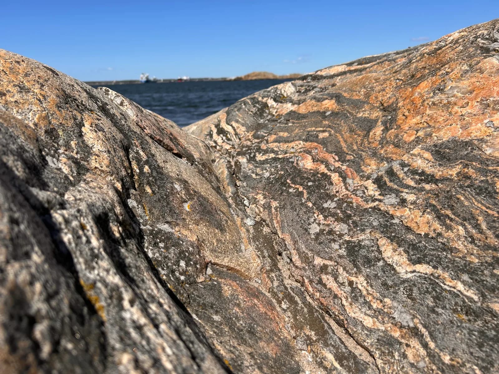 Utsikt över Västerhavet från Silverstänks verkstad i Göteborgs skärgård