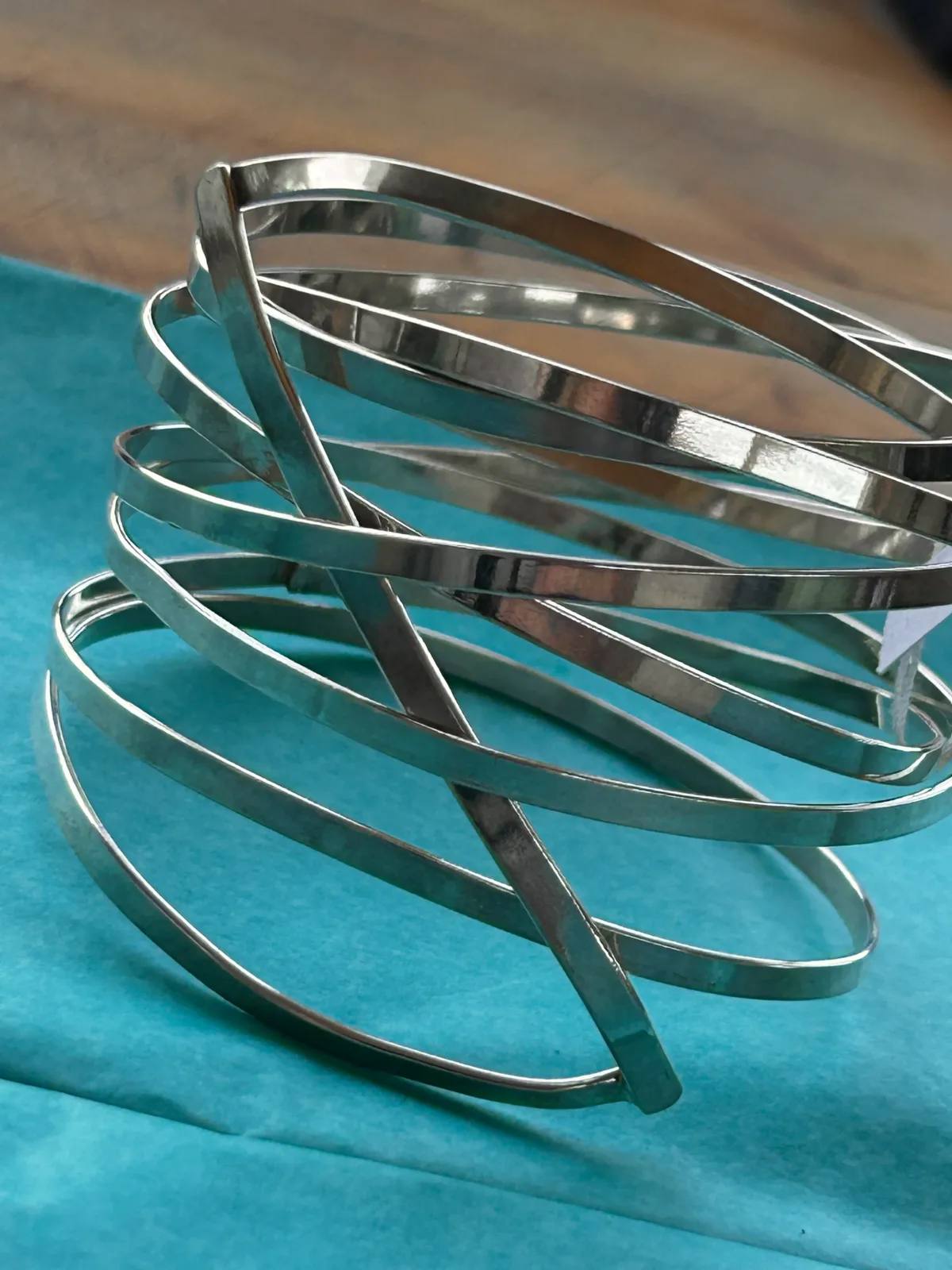 Handgjort silverarmband från Silverstänk